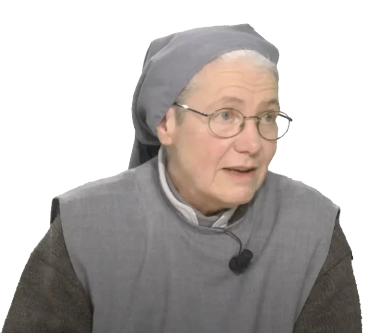 Mère Marie-Madeleine Caseau a participé à la table ronde lors d’une émission sur KTO en février 2024 sur le soutien à la santé des prêtres et religieux. Son témoignage portait sur la santé dans une communauté religieuse.