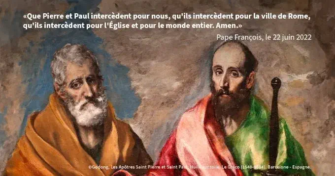 A l'occasion de la Solennité des saints Pierre et Paul, appel de la Fondation à prier pour les prêtres ordonnés en 2024