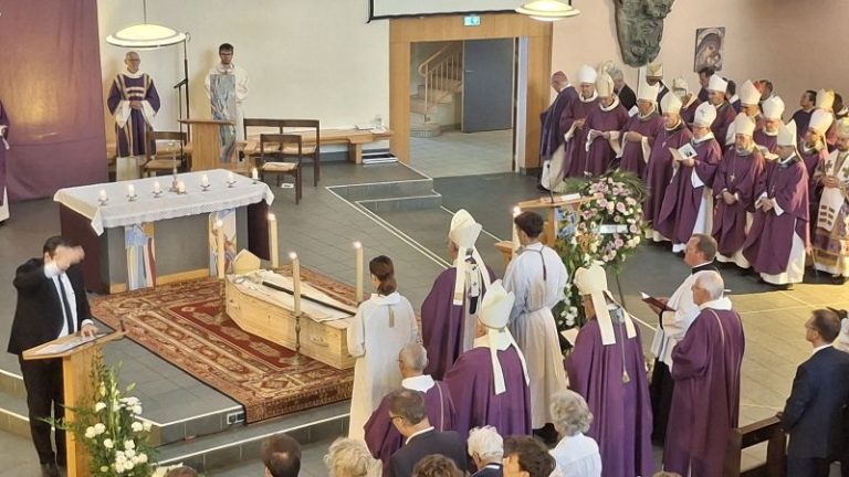 Obsèques de Monseigneur Lalanne le 26 août 2026 en l'église Bienheureux-Frédéric-Ozanam de Cergy